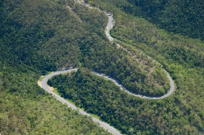 Aerial shot of Eton Range